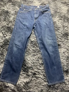 Jeans Vintage Levis 550 Azul Claro Lavado Pierna Cónica Naranja Pestaña 32x30 EE. UU. 90s - Imagen 1 de 10