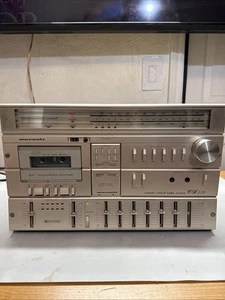 MARANTZ cs- 550 remote control audio system custom wood grain cabinet (serviced) - Picture 1 of 15