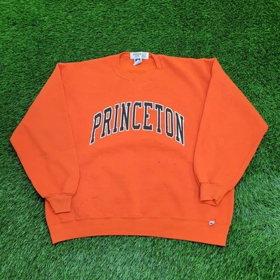 Sudadera Vintage Años 80 Universidad Princeton 2XL 25x27 EE. UU. Foto 1 de 4