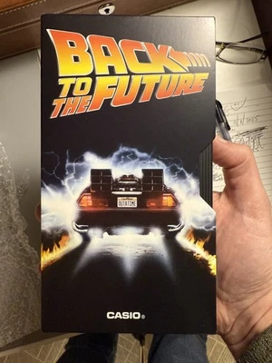 CASIO x Back To The Future - Limited Edition Watch - CA-500WEBF-1A. New in box!  - Image 1 of 4