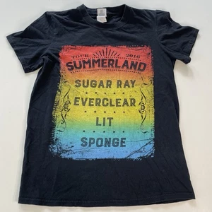 Camiseta Summerland 2016 Tour Talla Pequeña Sugar Ray Everclear Lit Banda Esponja Camiseta - Imagen 1 de 11