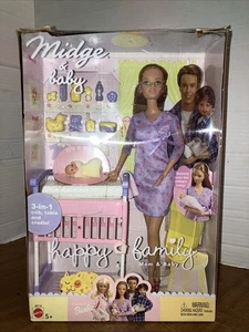 Midge & Baby Happy Family Mama & Baby mit Pappfamilienausschnitt hinten #B8719 - Bild 1 von 9
