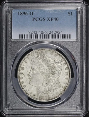 1896-O Morgan Dollar PCGS XF-40 - Image 1 of 2