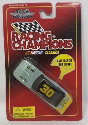 Racing Champions NASCAR Classics Dave Marcis 1969 Dodge #30 Diecast 1/64 Foto 1 de 2
