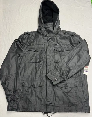 Chaqueta Bunker Ecko Unltd Cremallera Completa Para Hombres XXL Bolsillos Utilitarios Gris Pirata Nueva con Etiquetas Foto 1 de 4