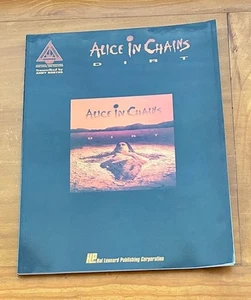 Alice in Chains Dirt Guitar Tab / Tablature Book - Hal Leonard 1993 - Picture 1 of 3