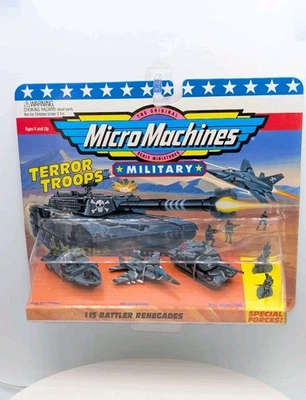 1994 Micro Machine Military Terror Troops #15 RATTLER RENEGADES - Image 1 of 4