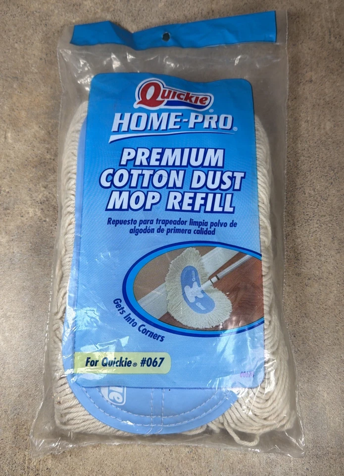 Quickie #674 HomePro Type D Dust MOP Refill for 067 and 065