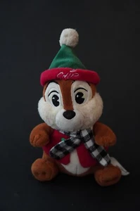DISNEY PARKS CHIP N' DALE HOLIDAY CHRISTMAS CHIP 7" PLUSH - Picture 1 of 2
