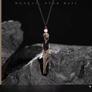 Honkai: Star Rail Jing Yuan Moda Cosplay Colgante Cadena Accesorios Collar - Imagen 1 de 3