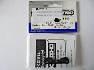 New Kyosho Carbon Sus. Shaft Holder (Mini Inferno) IHW19 As Shown - Picture 1 of 1