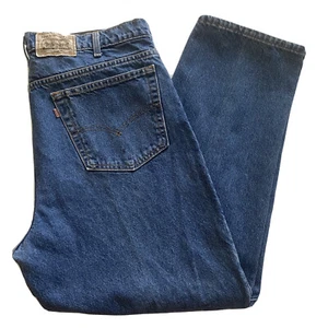 Vintage Levi Strauss Signature 540 Denim Jeans Relaxed Fit 42x30 Made in USA - Bild 1 von 12