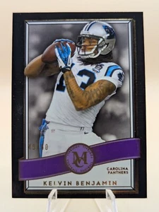2015 Topps Museum Collection Kelvin Benjamin 60th Anniversary /60 card #34 - Picture 1 of 2