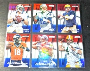 2014 PANINI PRIZM RWB RED WHITE BLUE #1-200 SET LEGION OF BOOM~TOM BRADY~MANNING - Picture 1 of 4