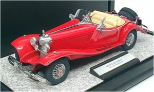 Franklin Mint 1/24 Scale DC5824 - 1935 Mercedes Benz 500K Special Roadster - Red - Picture 1 of 5