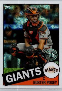 2020 Topps '85 Topps Silver Pack Chrome Series 2 #85TC38 Buster Posey 