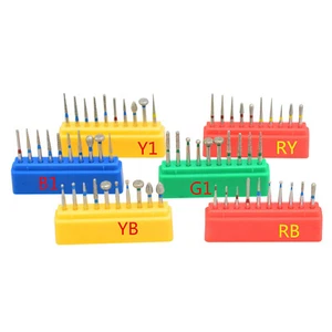 Dental Diamond FG Bur Composite Polishing Kit Cutter For High Speed Handpiece - Picture 1 of 10