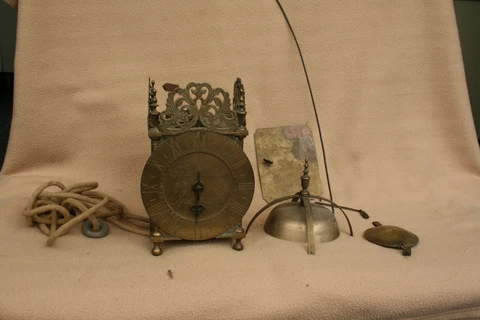 REPRODUCTION THOMAS MOORE IPSWICH LANTERN CLOCK FOR RESTORATION Cover