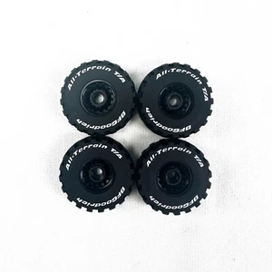 Custom 4 Stck. MOC Druck Reifen (35578, Felgen enthalten) für Lego Speed Offroad Auto - Bild 1 von 4