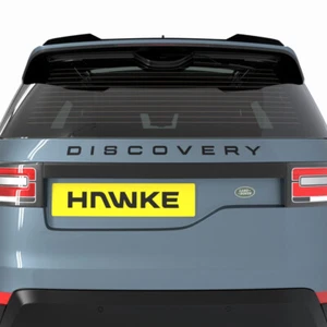 ROOF SPOILER REAR WING FOR LAND ROVER DISCOVERY 5 L462 HAWKE GLOSS BLACK - Picture 1 of 10