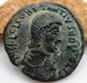Roman Imperial | Germanic Imitation of Constantius Gallus | AE3 | Hooved Victory - Picture 1 of 7