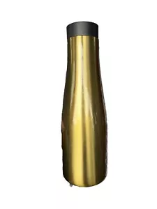 Lululemon Stay Hot Keep Cold Botella de Agua Inoxidable Usada Oro Cepillado - Imagen 1 de 8