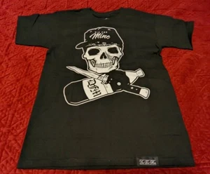 Die For Mine, "Totenkopf mit Mütze", T-Shirt, Größe S, schwarz - NEU - Bild 1 von 4