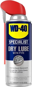 WD-40 Specialist Dry Lube with SMART STRAW SPRAYS 2 WAYS, 10 OZ - Picture 1 of 12
