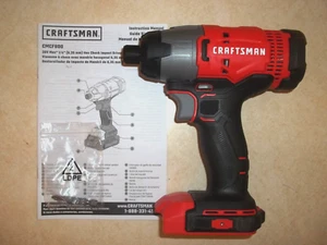 NEW Craftsman CMCF800 20V MAX 20Volt Cordless 1/4" Impact Driver - Tool Only - Picture 1 of 1