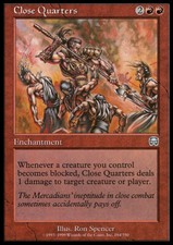 Magic the Gathering MTG Close Quarters (184) Mercadian Masques   LP