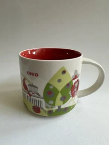 Starbucks Ohio You Are Here Mug Coffee 2015 Ceramic 14 Fl Oz - Picture 1 of 16