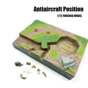 Antiaircraft Position  1/72 FINISHED MODEL PMA Scenery - Picture 1 of 12
