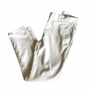 GAP Cordhose eingebrochen gerades Bein Stretch Damengröße 4 weiß elfenbeinfarben gebraucht, in einwandfreiem Zustand - Bild 1 von 9