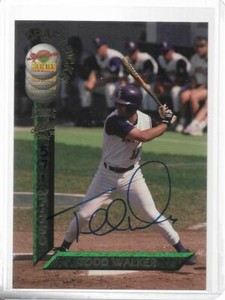 1994 Signature Rookies Draft Picks Signatures #8 Todd Walker RC Auto SP