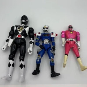 Lot of 3 Vintage and Modern Mighty Morphin Power Rangers - Picture 1 of 13