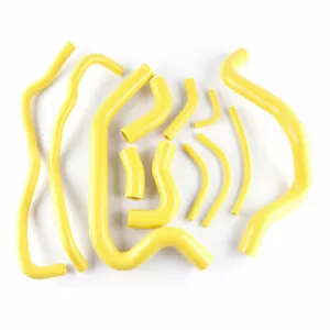 Silicone Radiator Heater Hose for 1984-1989 Toyota MR2 MK1 AW11 1.6L 4AGE MT - Picture 1 of 12