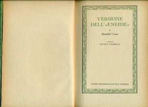 CARO Annibal, Versione dell'Eneide. UTET 1954 - Bild 1 von 1