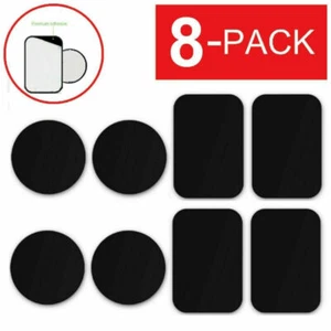8x Magnet Metal Plate Disc For Magnetic Car Dash Phone GPS Mount Stand Holder AU - Picture 1 of 9