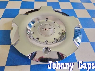 Ruedas BAZO # BAZO-358. Tapa central cromada rueda personalizada [60] (CANTIDAD. 1) Foto 1 de 4