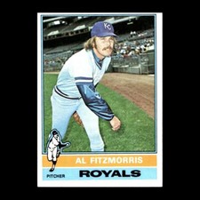 Al Fitzmorris 1976 Topps Kansas City Royals #144 Vintage GM!