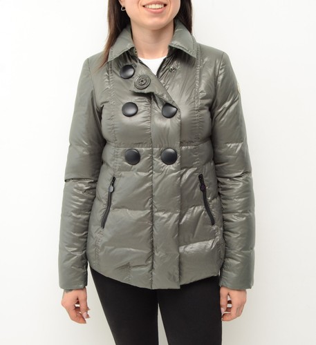 Giubbotto piumino donna Moncler Amandine grigio taglia 1 ~S