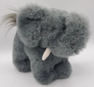 Walmart Elefant Plüsch Vintage 13 Zoll grau Made in Korea Wal-Mart Stofftier - Bild 1 von 9