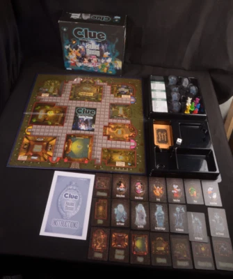 Clue Disney The Haunted Mansion Edition Board Game Parker Bros Complete 2004 - Image 1 of 4