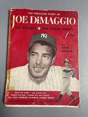 1950 The Thrilling Story of JOE DIMAGGIO New York Yankees first edition- Schoor - Image 1 of 4