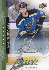 2018-19 Upper Deck MVP Green Script #102 Alex Pietrangelo