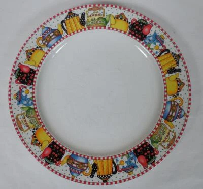 Plato de cena Sakura 'Afternoon Tea' At Home de Mary Engelbreit 11" Foto 1 de 4