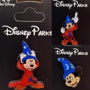 🔥CANTIDAD 3 prendedores de acrílico Disney Mickey Sorcerer Shanghai Hong Kong Disneyland - Imagen 1 de 16