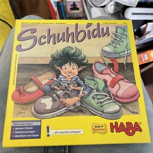 HABA Spiel "Schuhbidu" – SUPER SELTEN & SEHR GUT ERHALTEN! Lernspiel Förderspiel - Bild 1 von 4