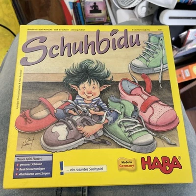 HABA Spiel "Schuhbidu" – SUPER SELTEN & SEHR GUT ERHALTEN! Lernspiel Förderspiel - Bild 1 von 4