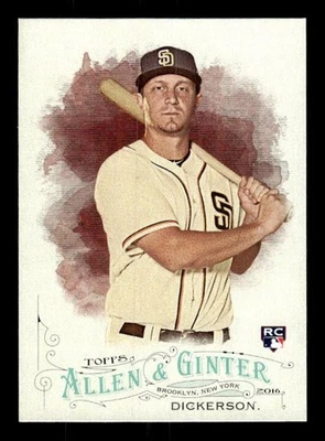 2016 Topps Allen & Ginter #105 Alex Dickerson Rookie San Diego Padres - Image 1 of 2